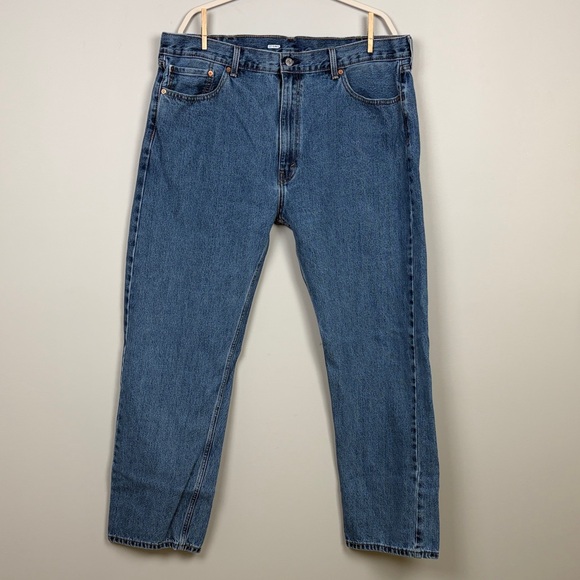 Levi's Other - Levi's 505 Men's Straight Leg Blue Jeans SZ 42x32
